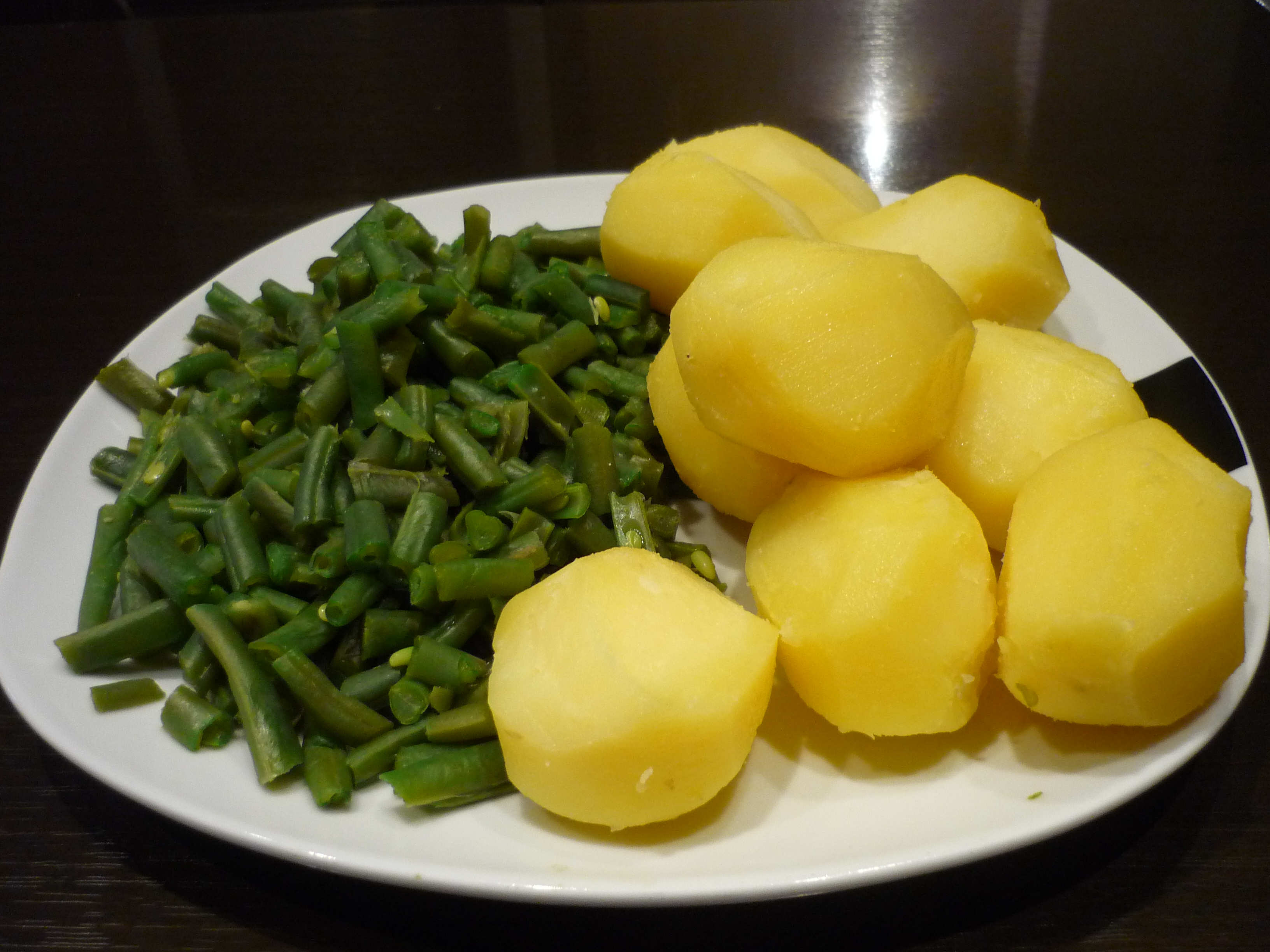 Patate e cornetti bolliti Patate e cornetti bolliti