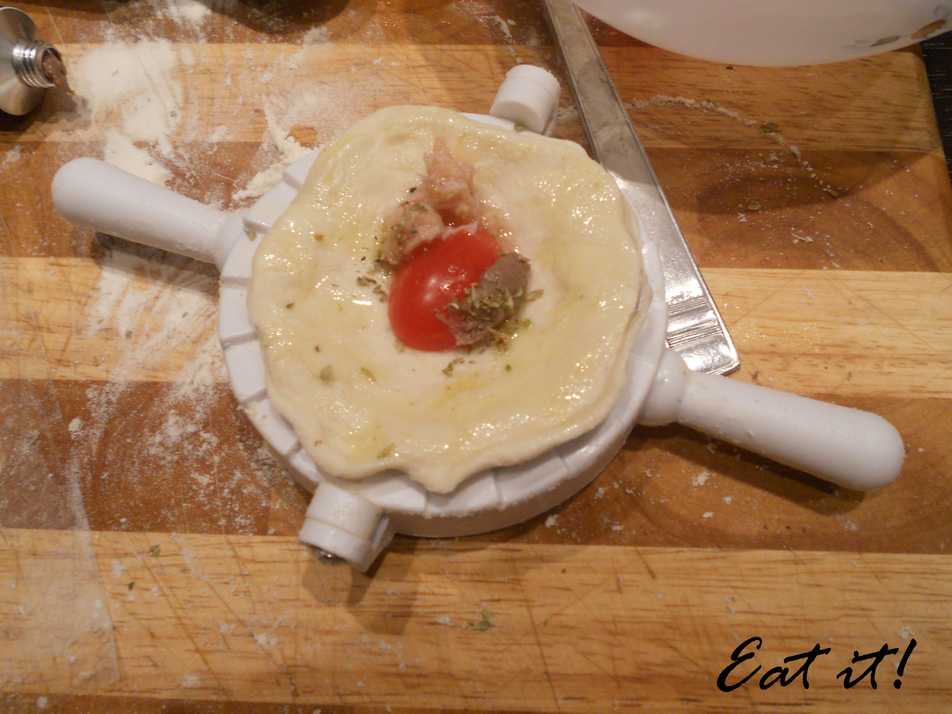 Mezze lune - Farcire Mezze lune - Farcire