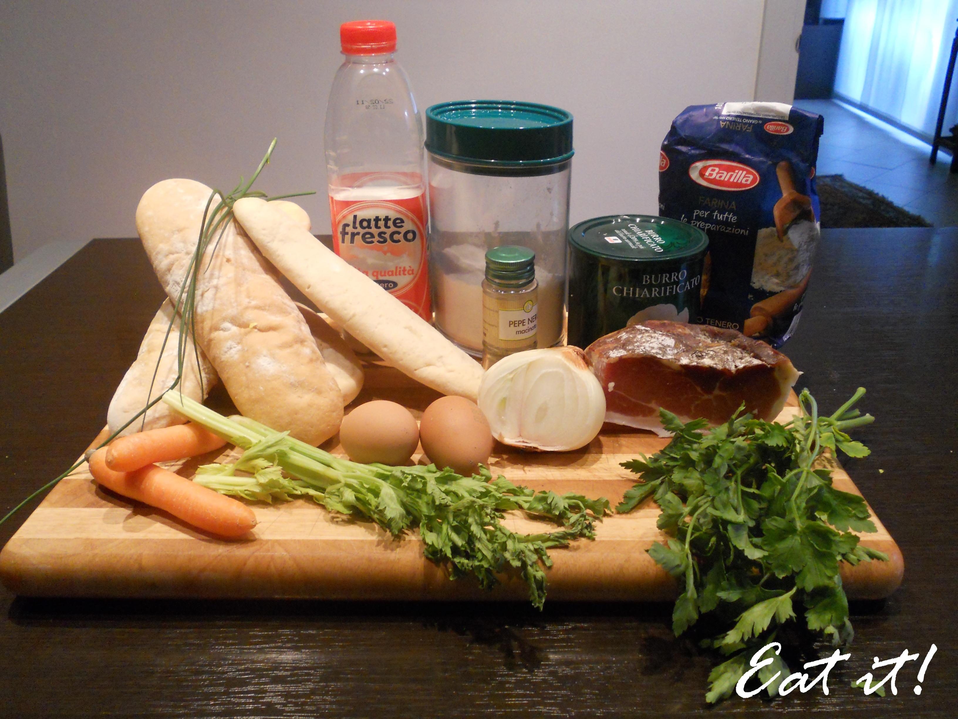 Canederli allo speck - Ingredienti Canederli allo speck - Ingredienti