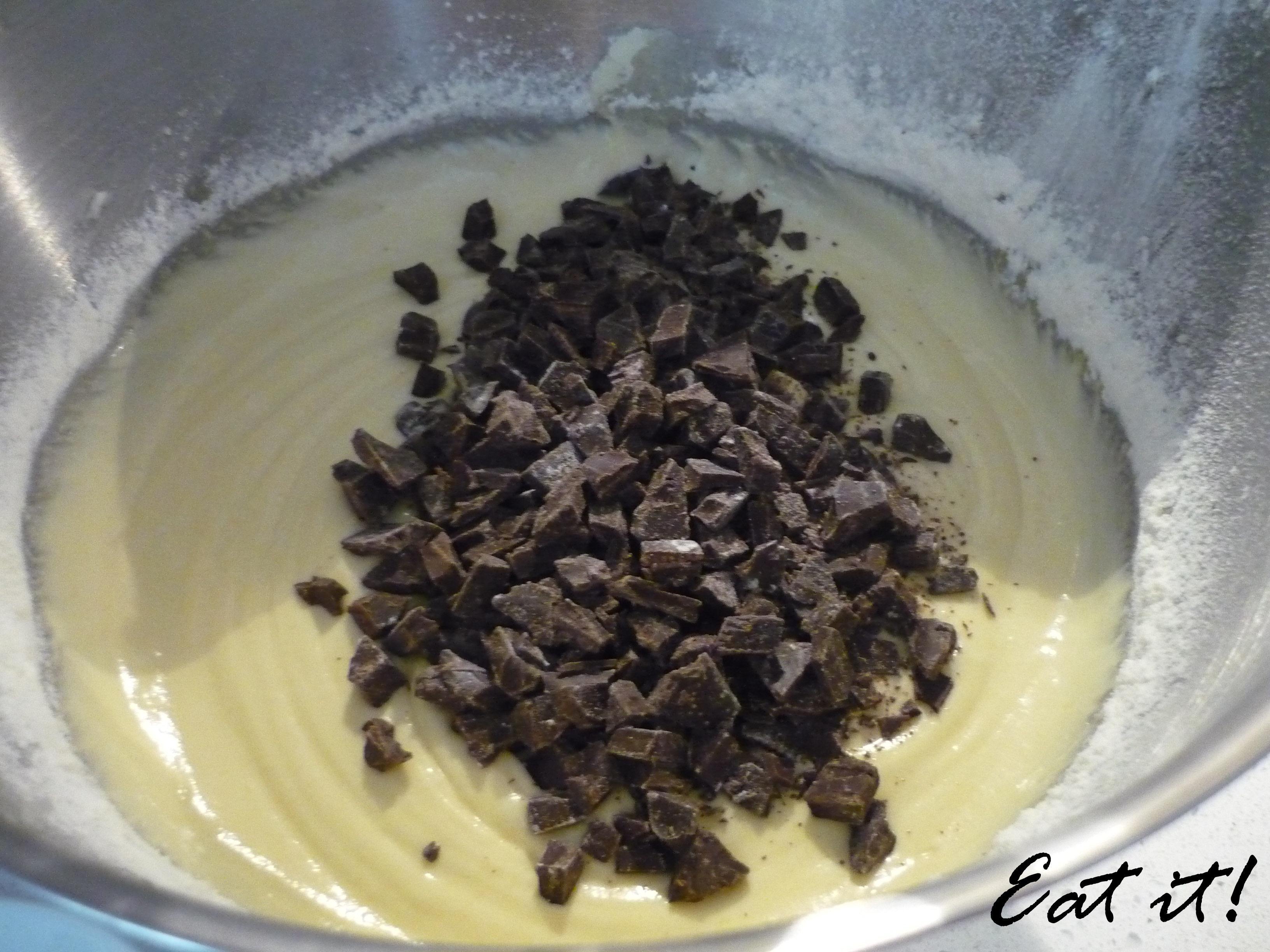 Muffin - Aggiungere il cioccolato Muffin - Aggiungere il cioccolato